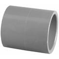Charlotte Pipe And Foundry PVC 08100 1000HA .50 in. PVC Schedule 80 Coupling- Slip x Slip- Gray 650716